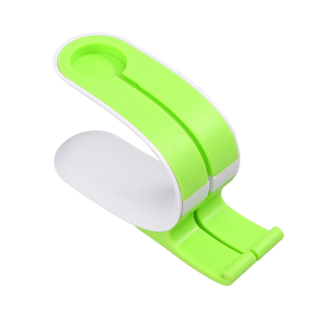 Creative Mobile Phone Bracket Portable Desktop Smartphone Watch Tablet Stand Holder Lazy Phone Bracket Support (Green)