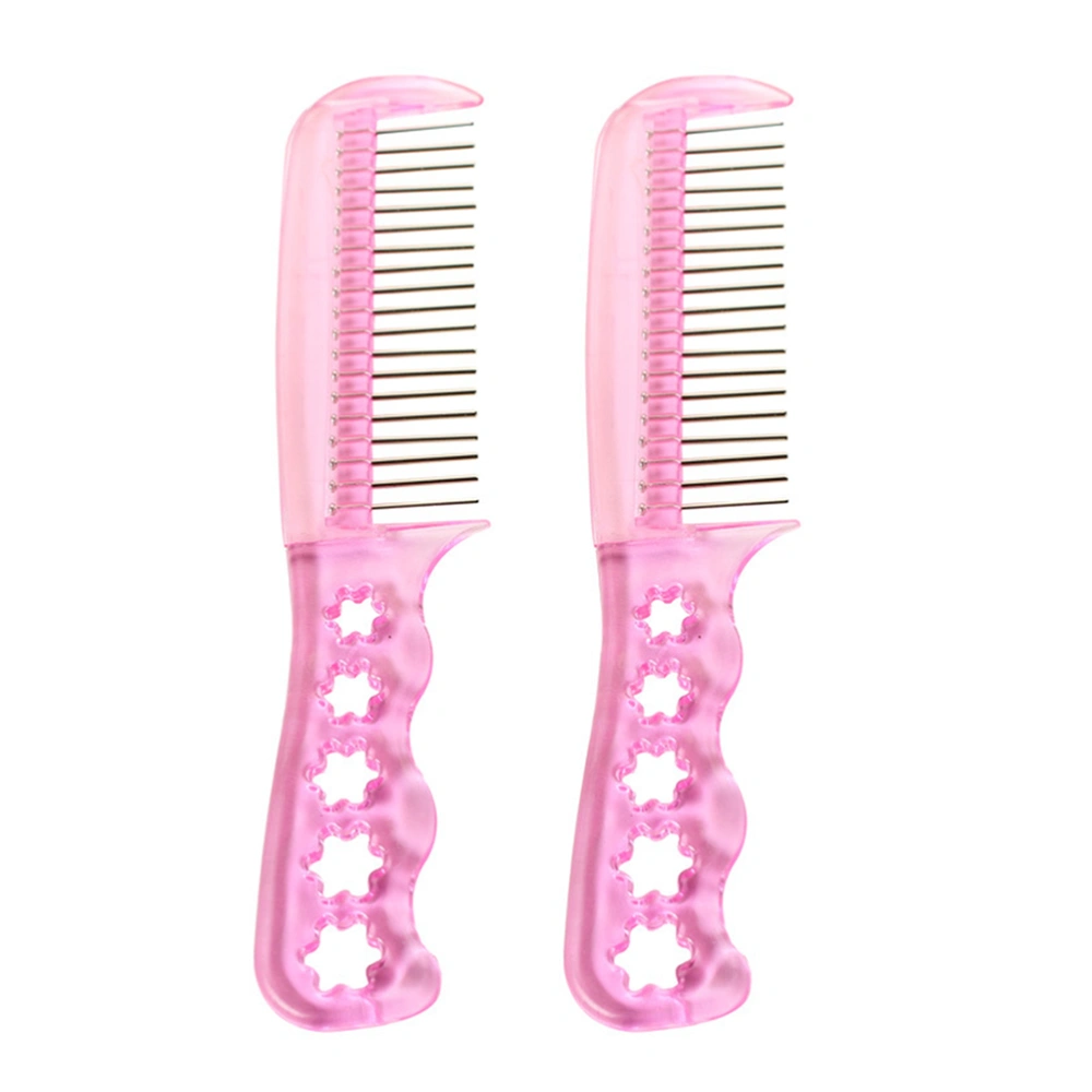 2Pcs Doll Hair Brush Doll Wig Hair Brush Doll Hair Care Accessories Kids Toy Gift