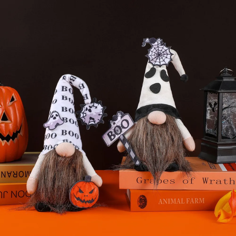 New Halloween Decorative Sitting Faceless Doll