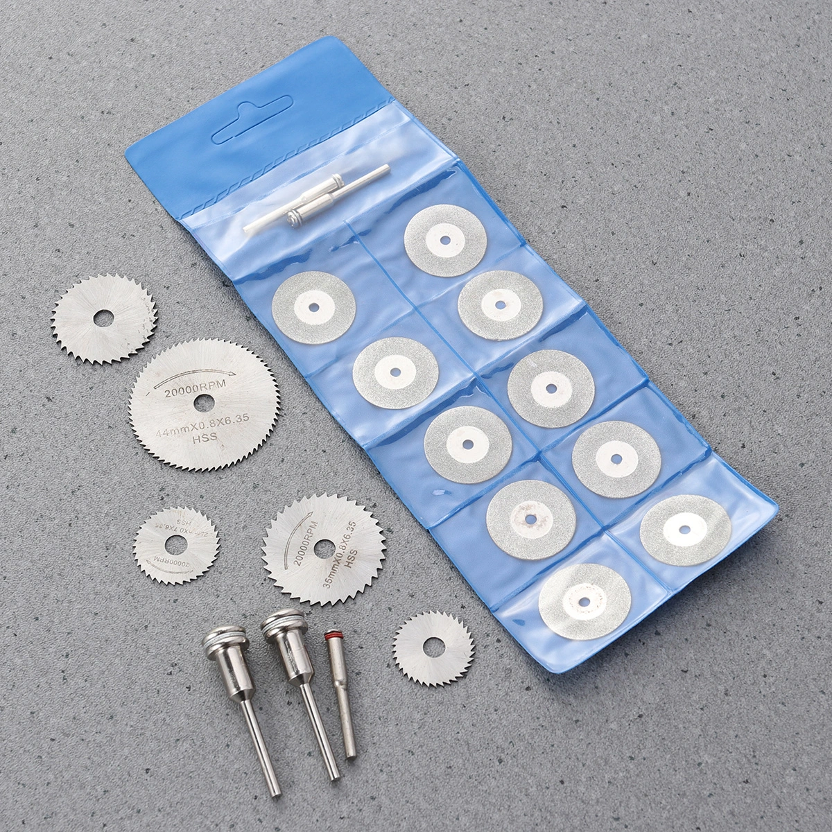20pcs Mini HSS Cutting Wheel Cut Off Dics Circular Slices Crosscut Slices