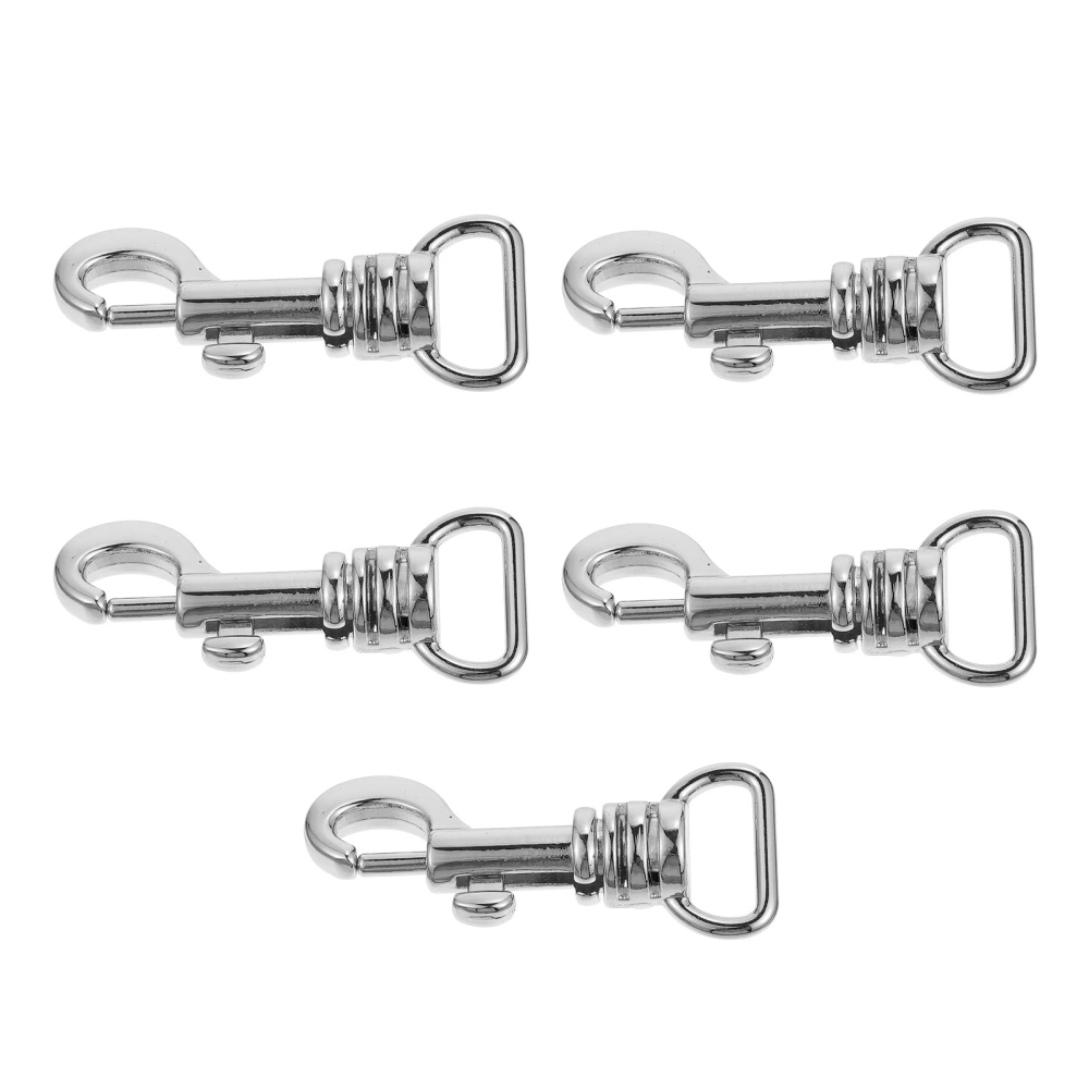 5Pcs Metal Bag Buckle Luggage Suitcase Replacement Buckles Bag Hook Clasps