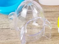 Hamster Toilet Hamster Sand Bath Box Clear Small Pet Bathroom Rat Toilet Hamster Box