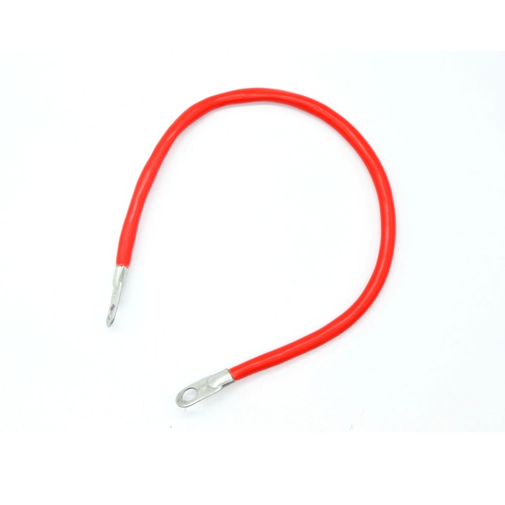 0.5m 16 Square 100A Heavy Duty Car Booster Jumper Ground Cables (Red)