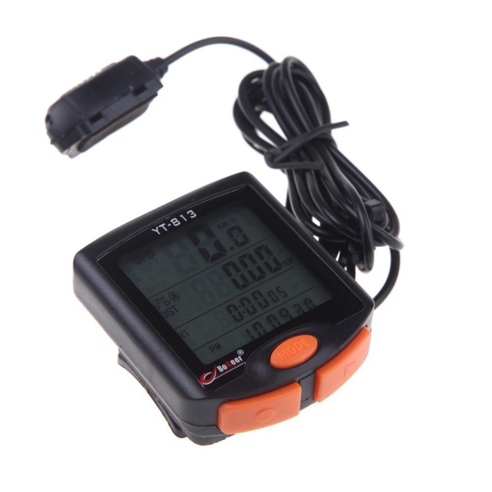 Tachometer Back Light Single Bike Speedometer Display for Cycling