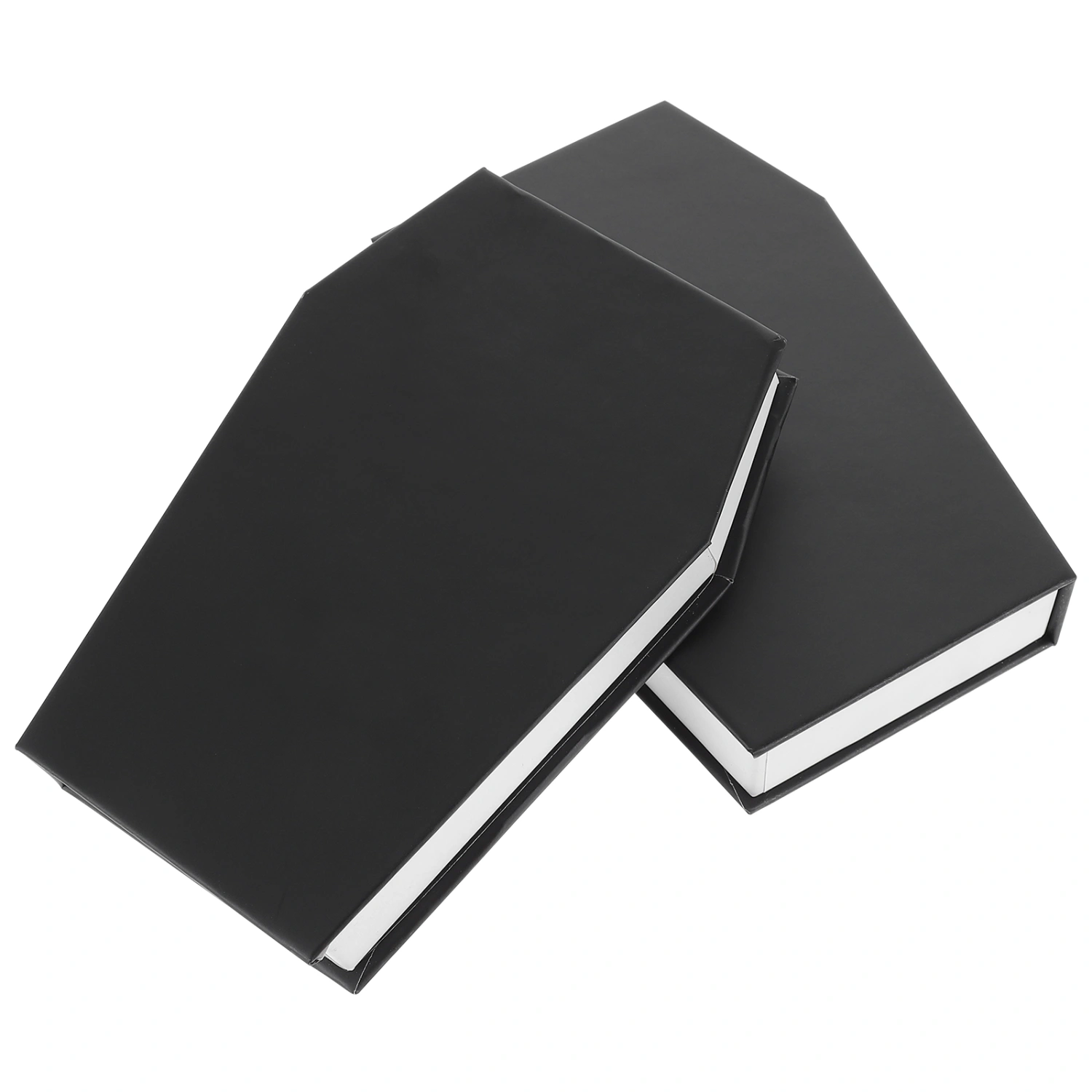 2pcs Halloween Coffin Shape Storage Boxes Jewelry Boxes Gift Packaging Cases