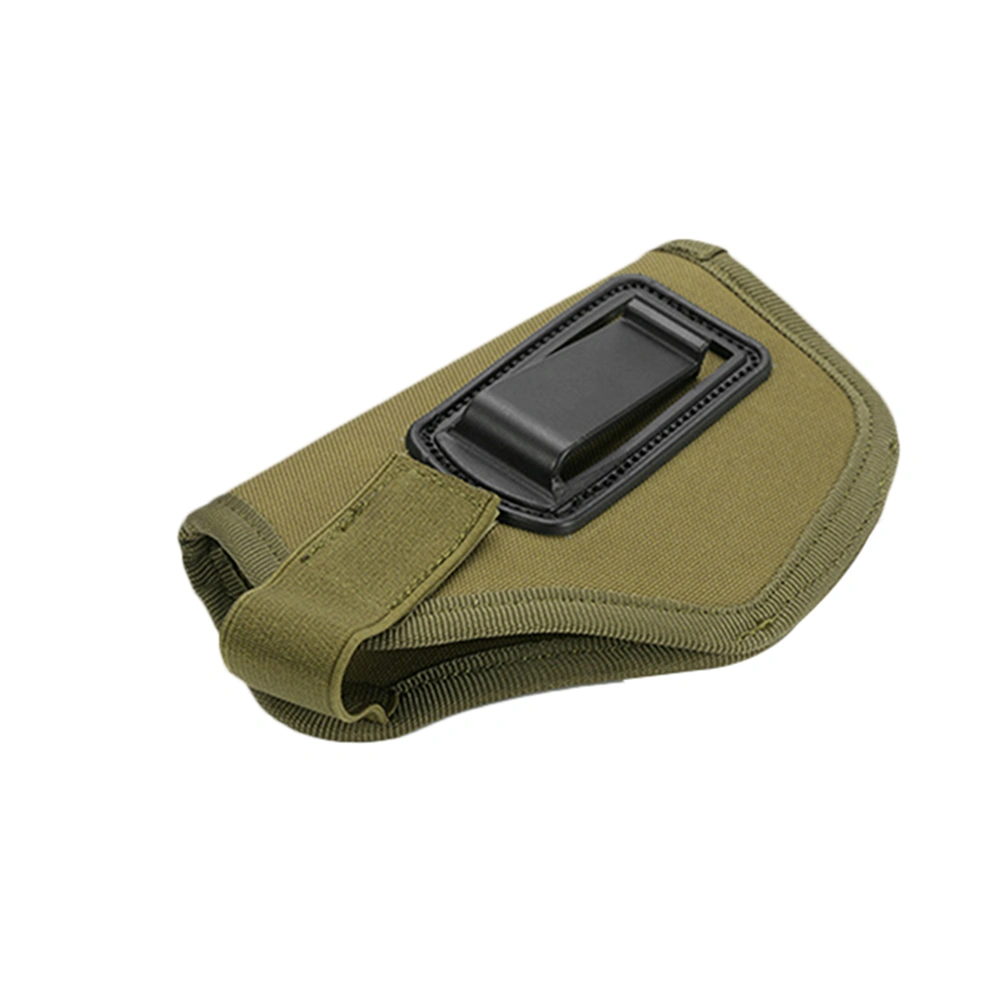 Universal Holster Inside Waistband Concealed Carry Clip-On Holster for Camping Outdoor (Army Green)