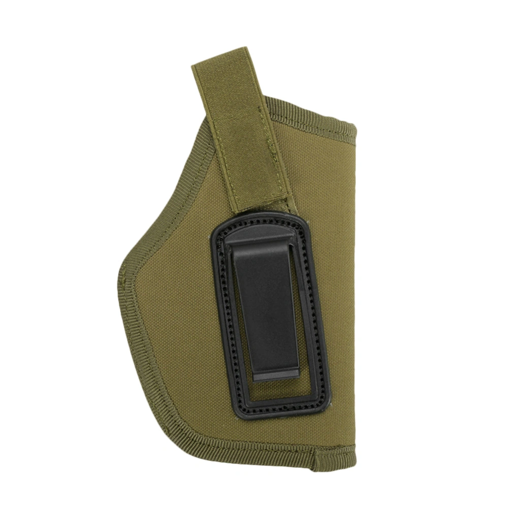 Universal Holster Inside Waistband Concealed Carry Clip-On Holster for Camping Outdoor (Army Green)