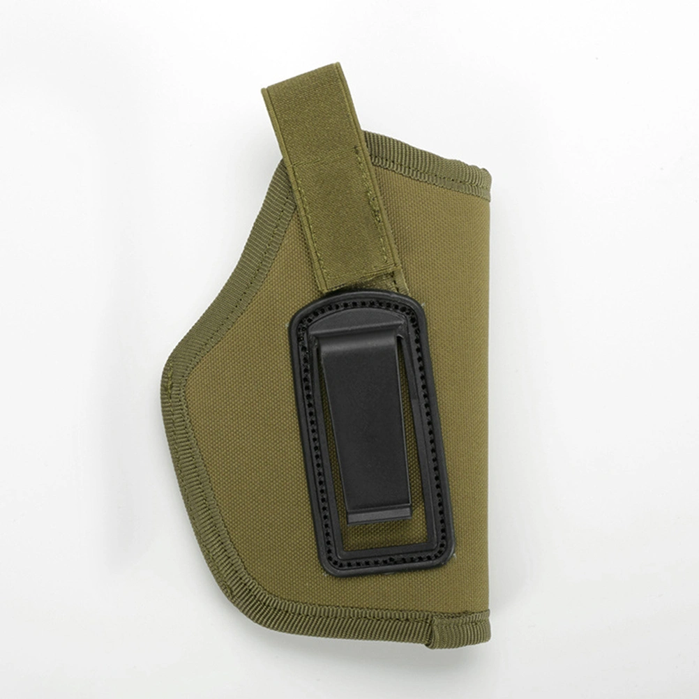 Universal Holster Inside Waistband Concealed Carry Clip-On Holster for Camping Outdoor (Army Green)