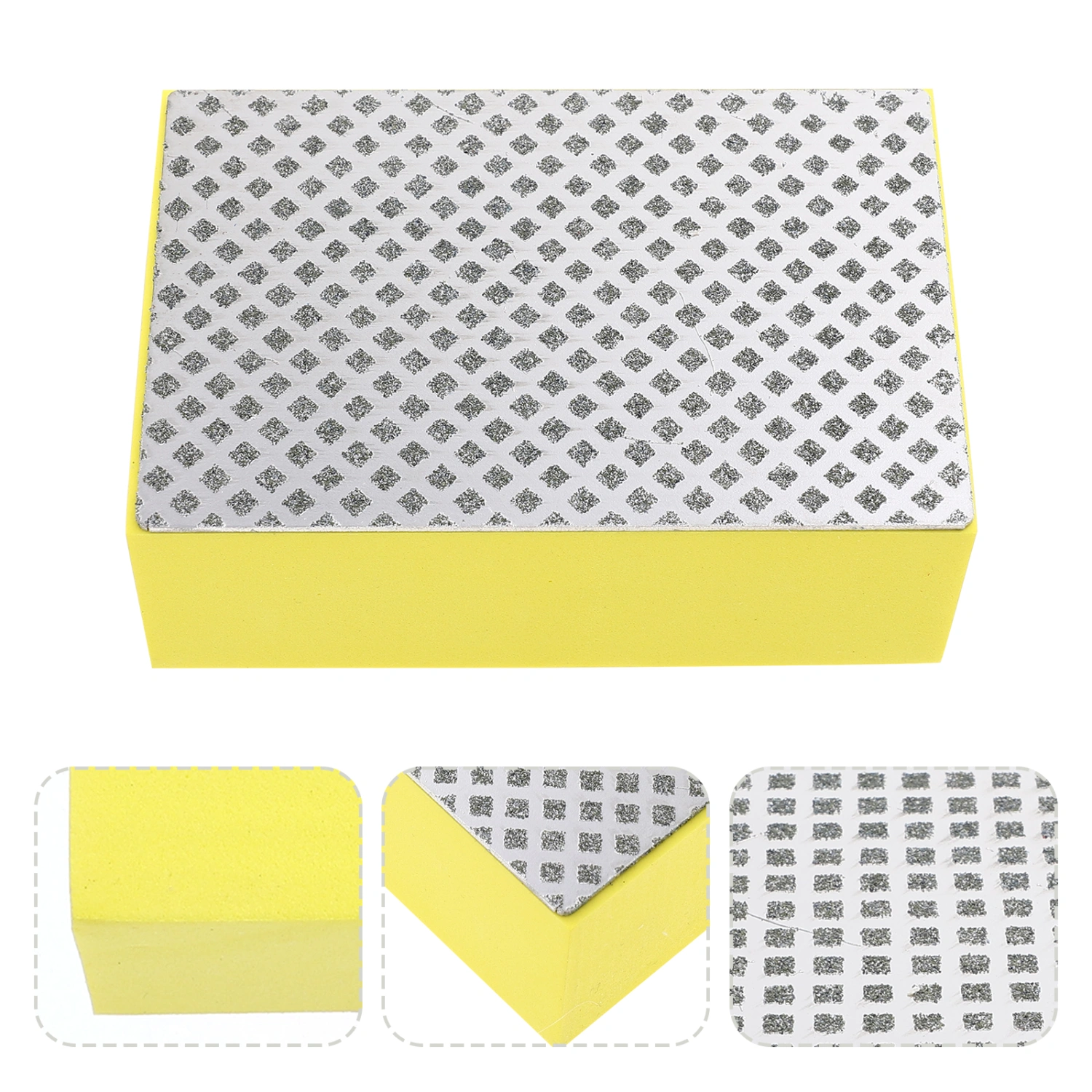 Handy Polishing Pads Practical Polishing Blocks Diamond Polishing Tools (100 Grit)