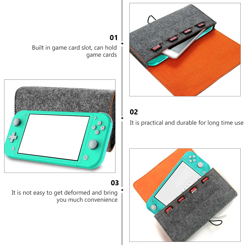 Blanket Cloth Game Console Bag Portable Travel Case Compatible for Switch Lite
