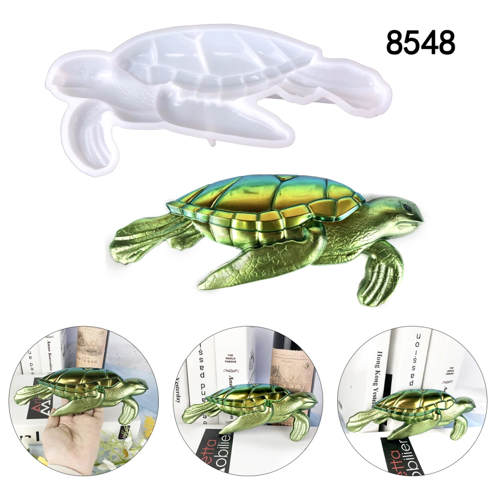 Turtle Shaped Epoxy Silicone Mold DIY Wall Ornament Mold Handicraft Silicone Mold