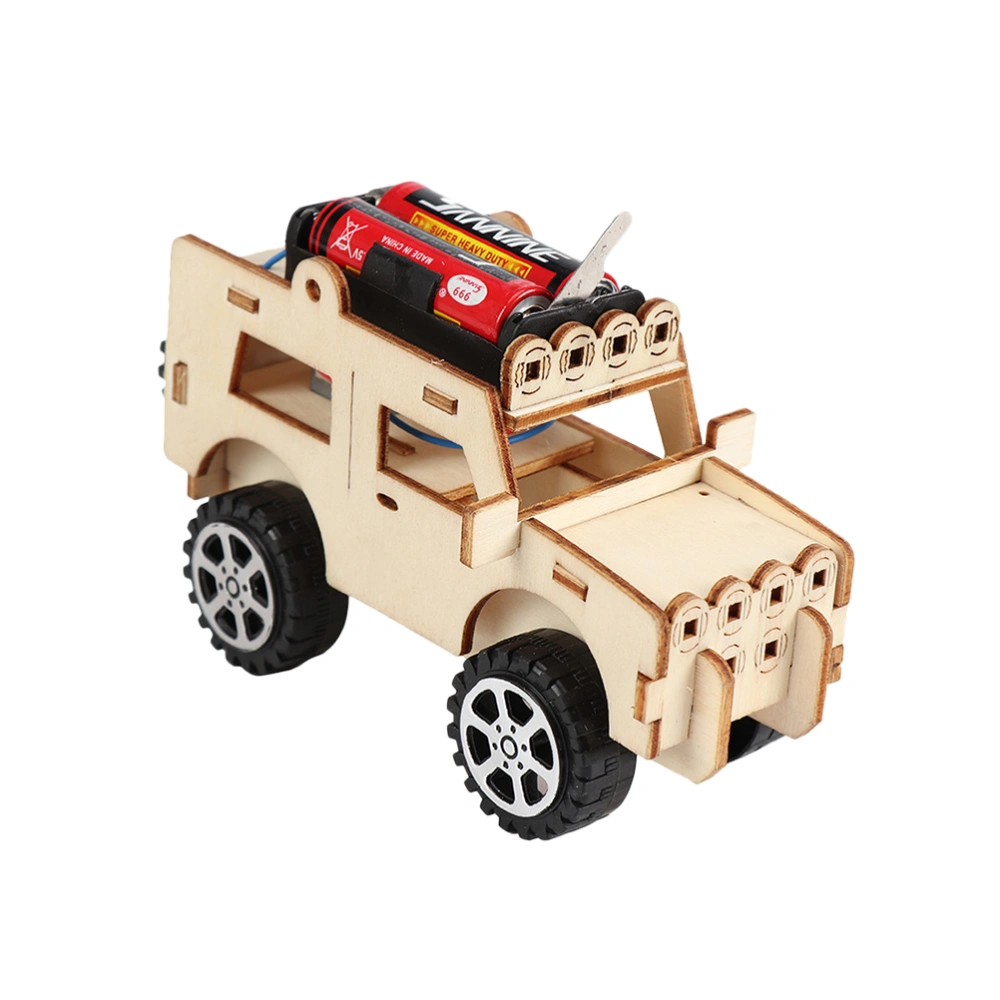 Woodcraft Toy Wooden Car Construction Kit Wood Model 3D Wooden Puzzle Children Car Educational Toy DIY Kit for Children for Your Kids Fun Toy