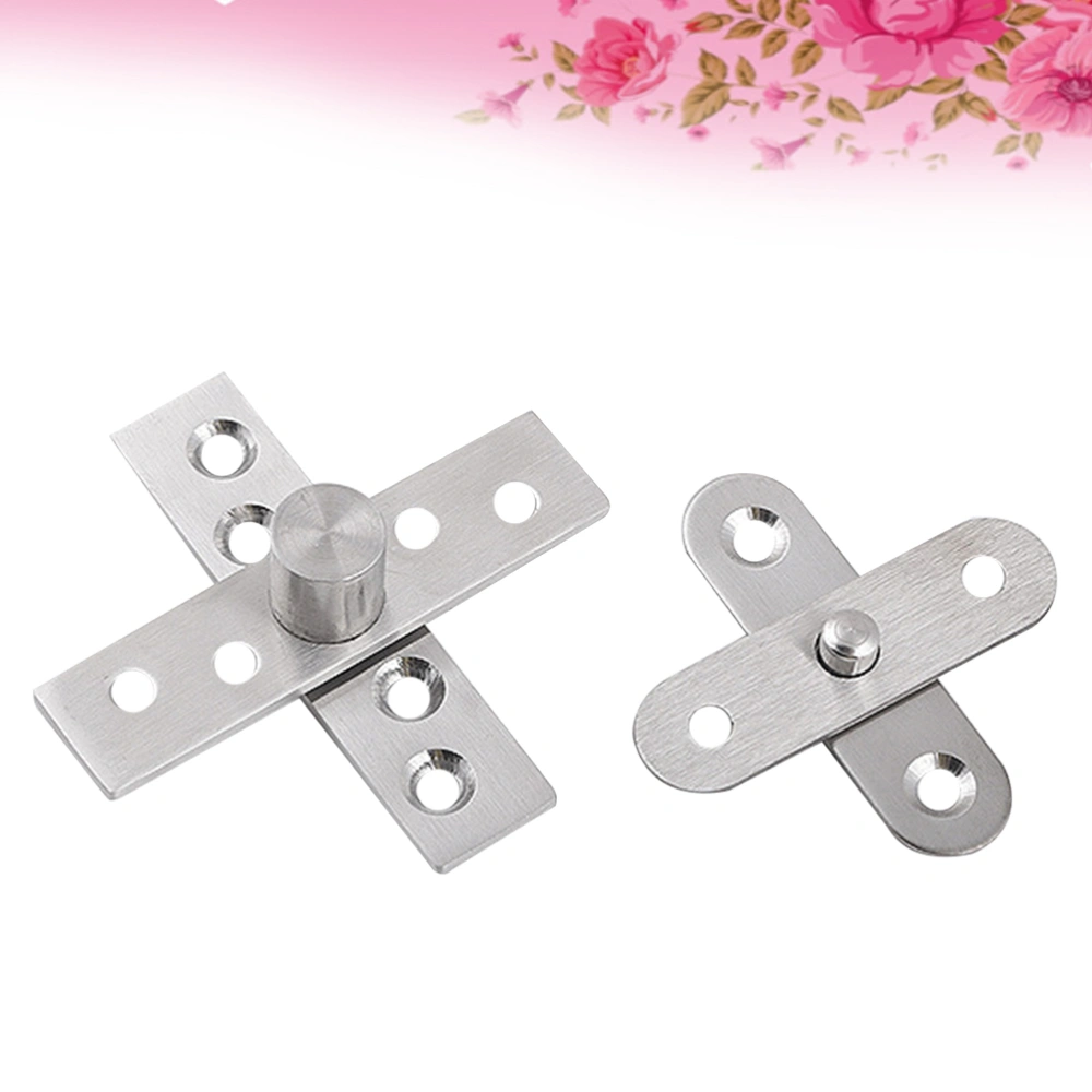 Rotating Hinge 360 Degree Stainless Steel Door Pivot Up Down Shaft Furniture Hinges