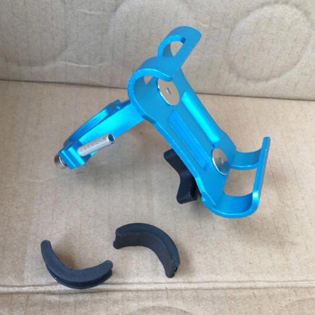 Fixed Navigation Mountain Mobile Phone Holder Aluminum Alloy Mobile Phone Bracket (Blue)