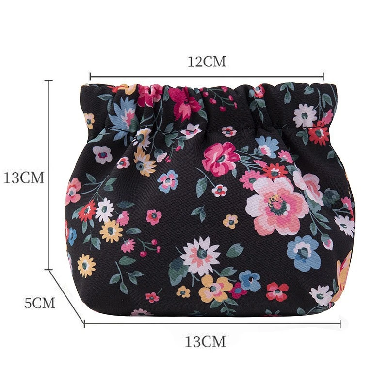 2 pcs Portable Makeup Bag Travel Makeup Bag Women Makeup Storage Bag Small Makeup Bag