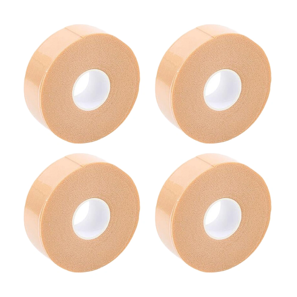 4 Rolls of Waterproof Heel Stickers Wear-resistant High-heeled Shoes Tape Toe Protector