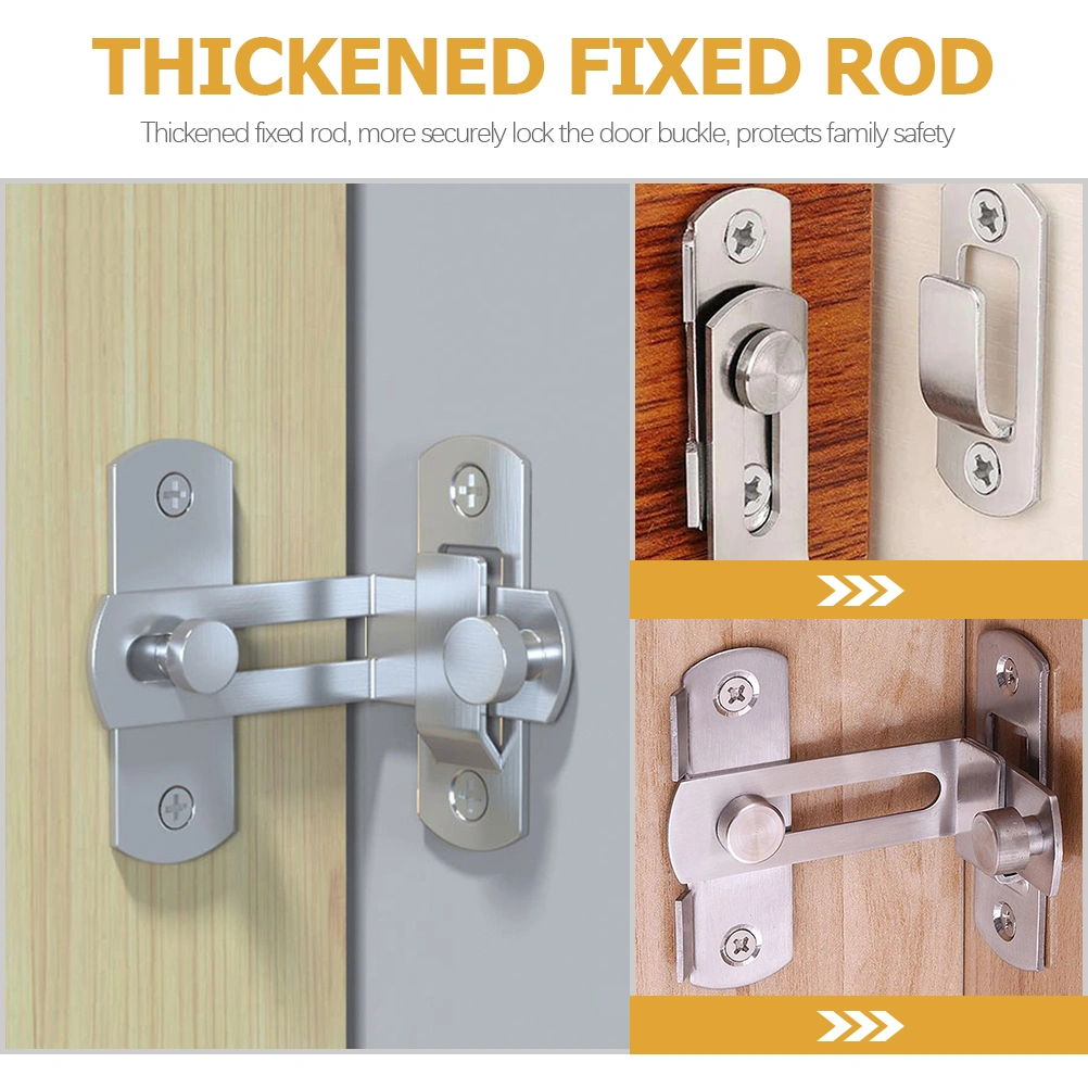 Flips Door Sliding Latch 90 Degree Stainless Steel Latch Security Gate Latch for Barn Garden