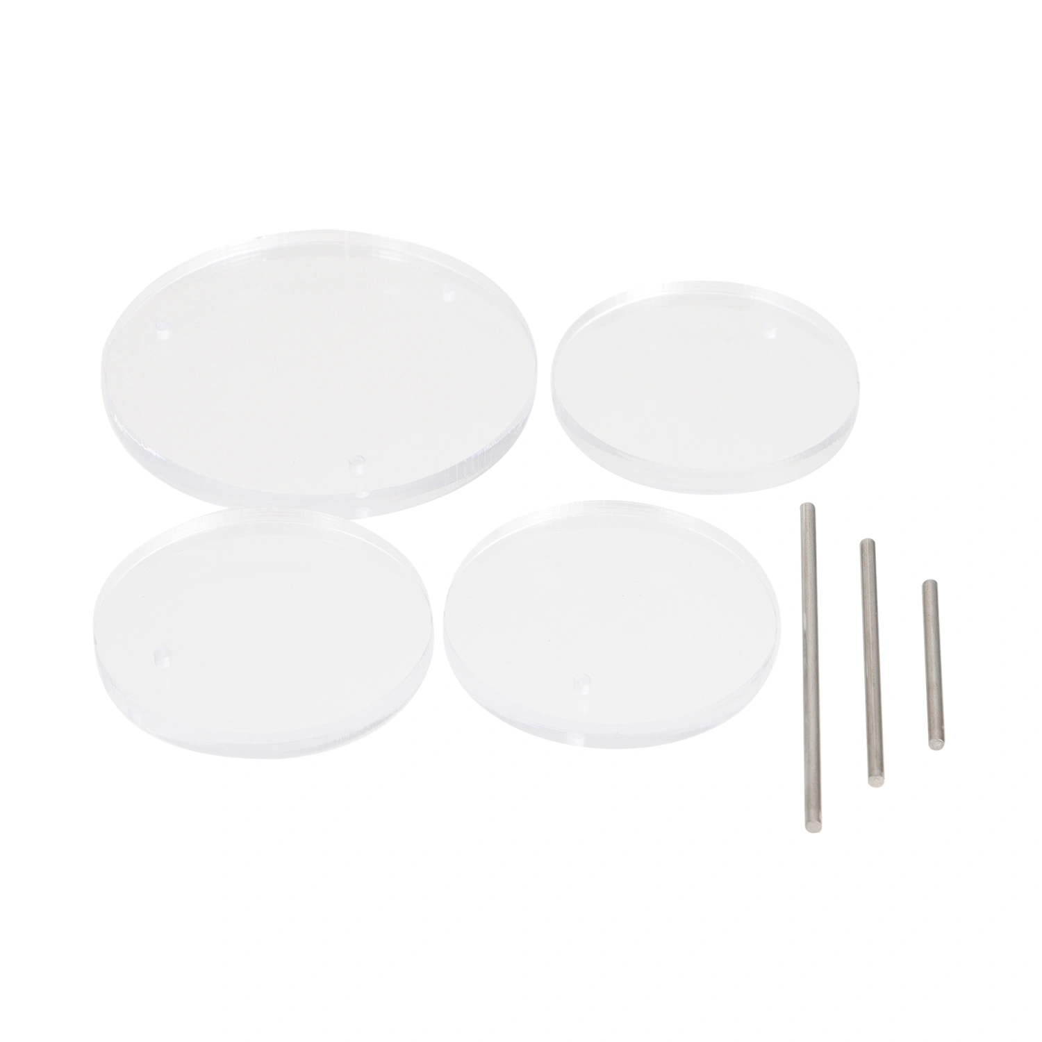 1Pc Three Layers Tabletop Jewelry Display Stand Earrings Display Storage Rack