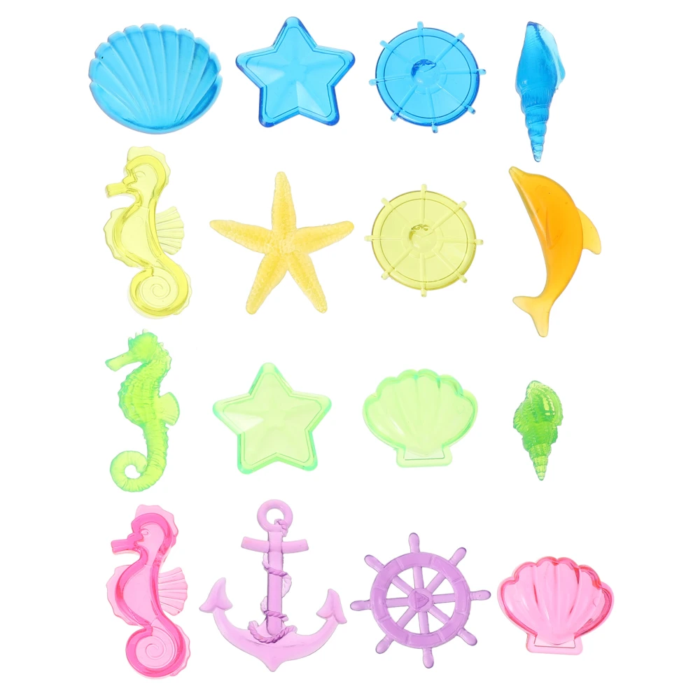 16Pcs Swimming Diving Pool Toys Children Underwater Summer Party Props