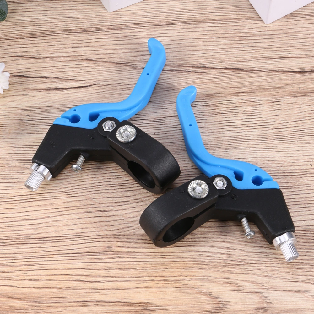 1 Pair Brake Handle Cover Bike Brakes Cycling Parts Children Brake Levers Suitable for 2.2cm Diameter Handlebar (Blue)