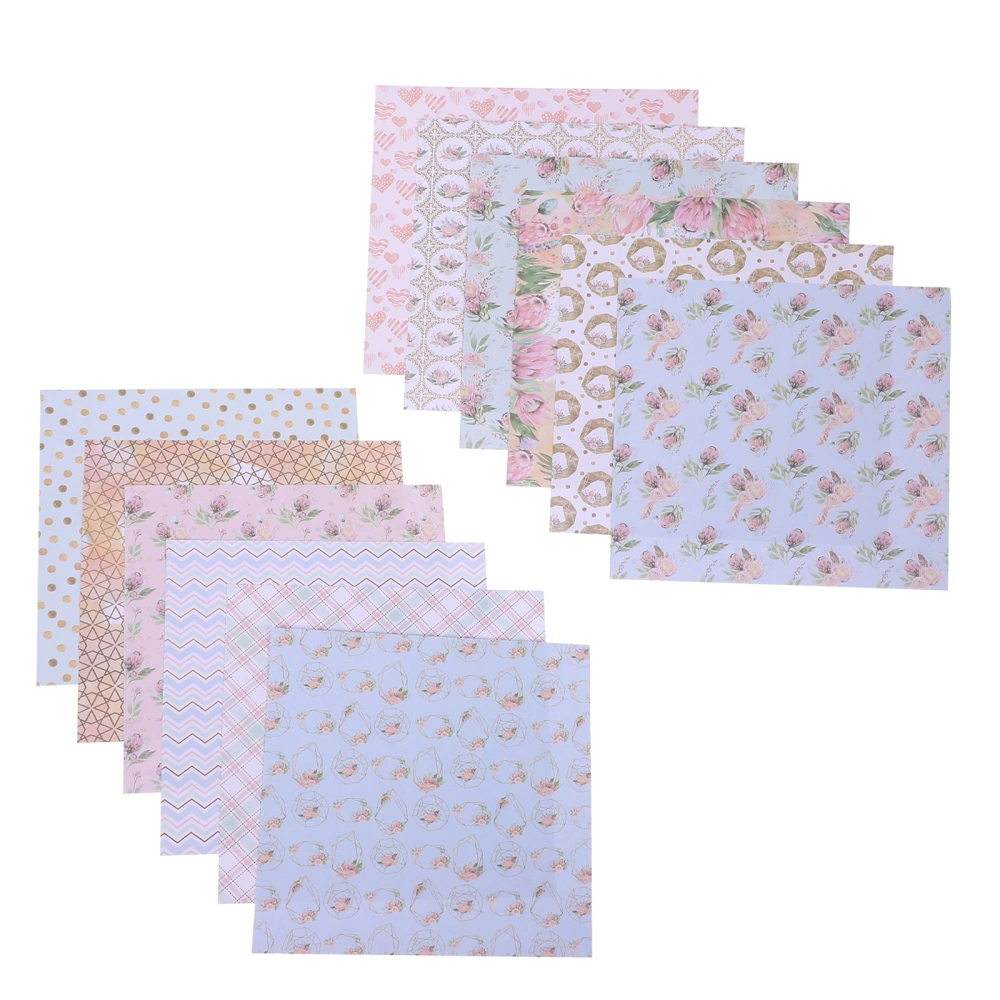 24pcs DIY Scrapbooking Papers Background Papers  DIY Vintage Paper Scrapbooking Decor