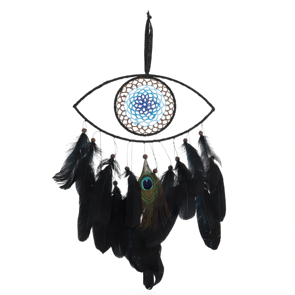 Evil Eye Plume Dreamcatcher Pendant Unique Home Hanging Decor Wall Pendant