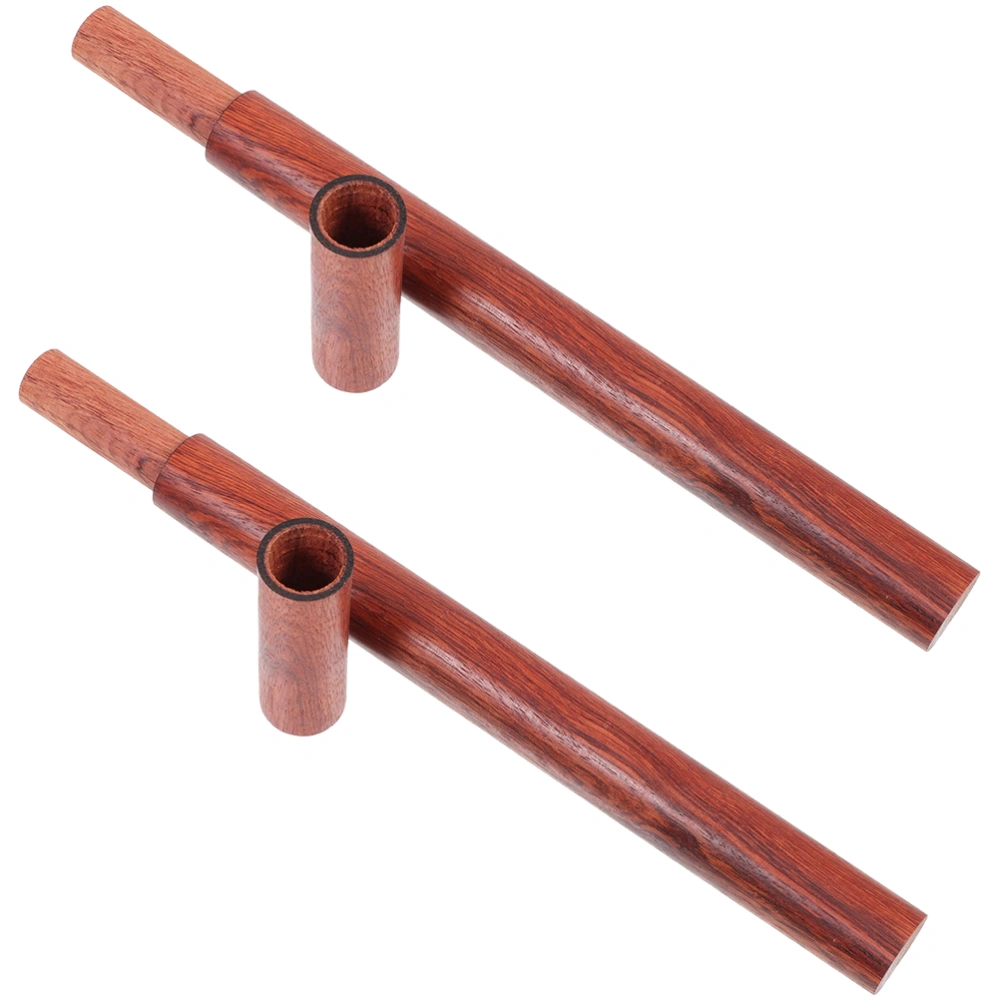 2Pcs Wooden Incense Tubes Portable Incense Holders Incense Sticks Holders Incense Containers