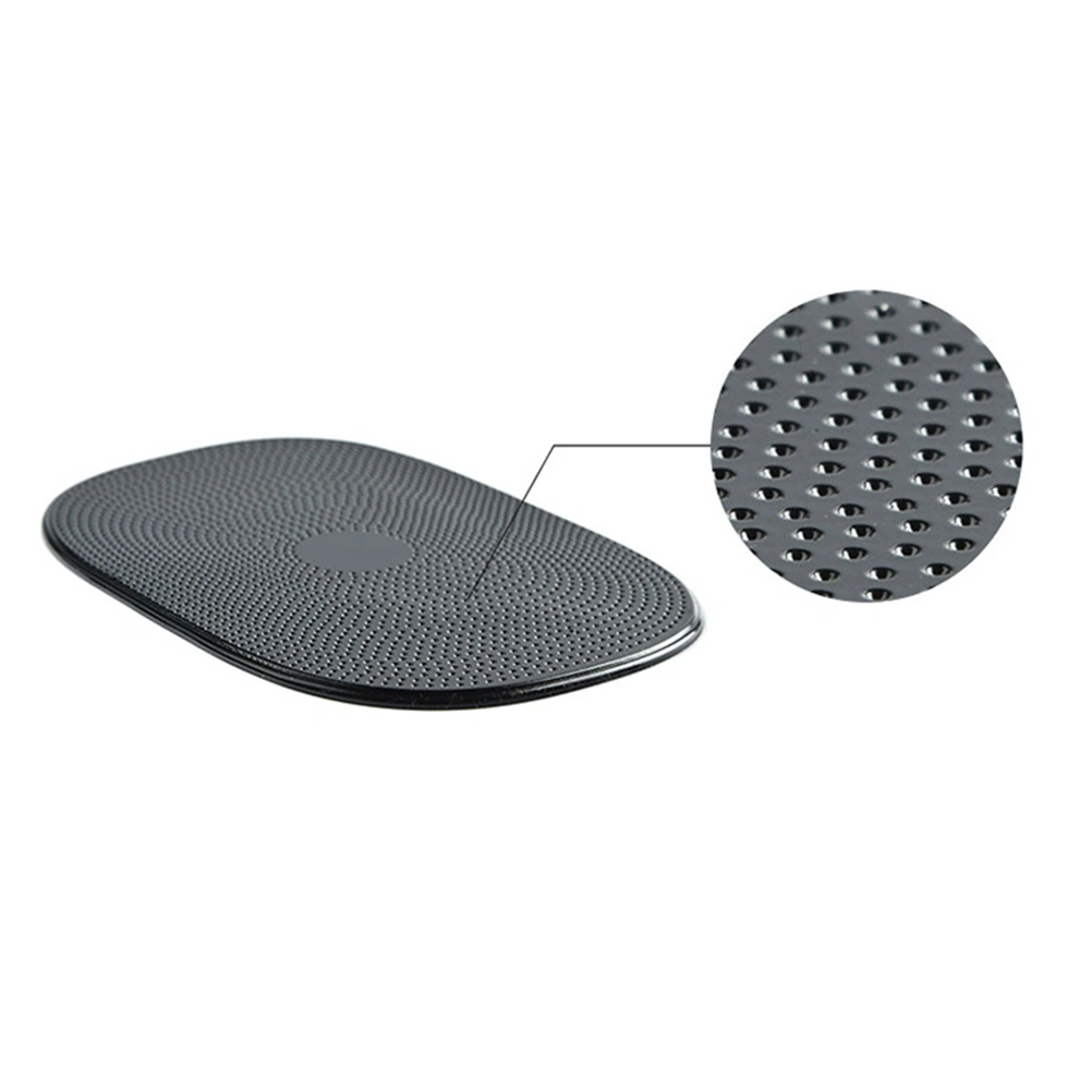 2pcs Non-Slip Nano Car Cellphone Mat Thick Pad Sticky Anti-slip Dashboard Mat for Cell Phones Sunglasses Keys Coins (Black)