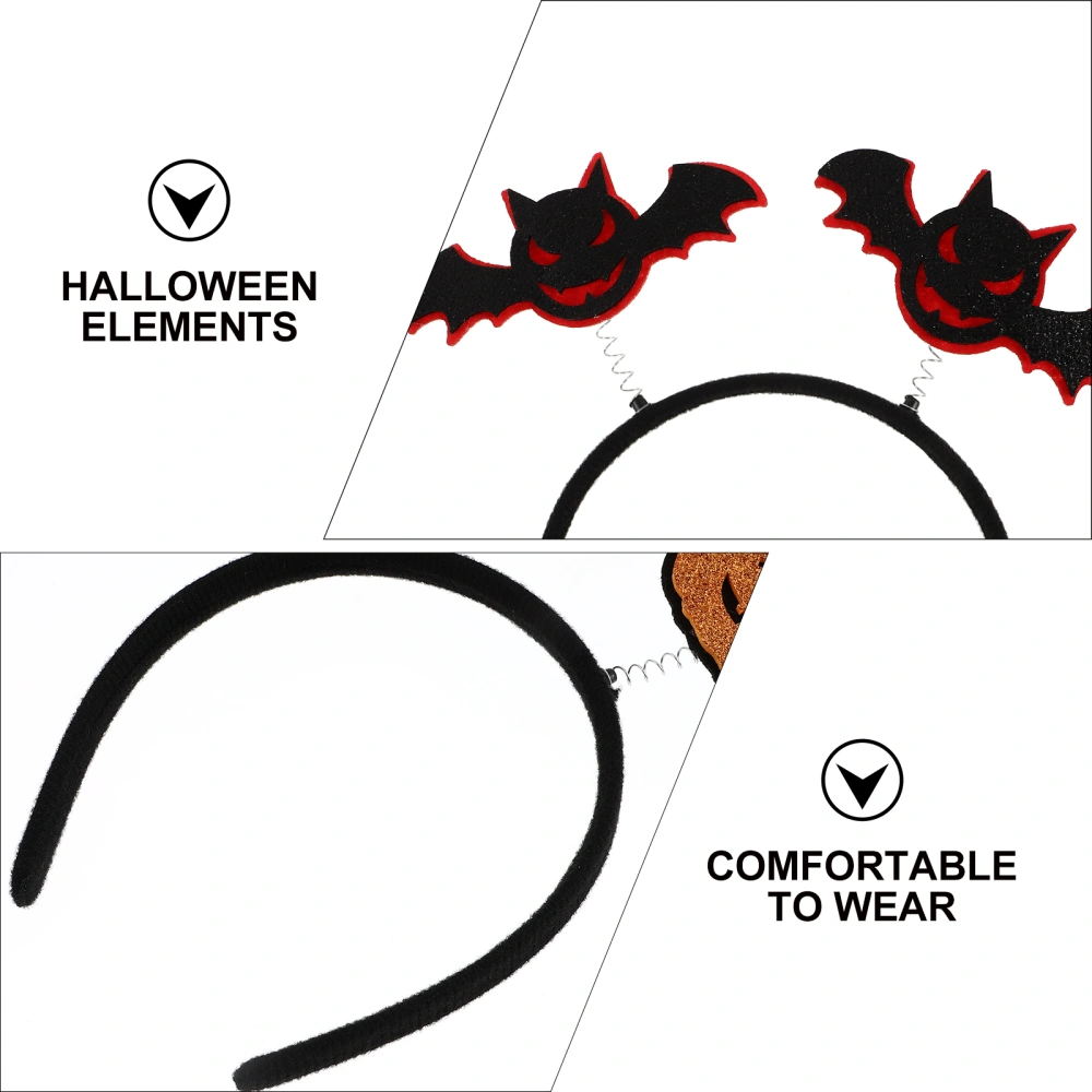 4pcs Halloween Headband Halloween Costume Ball Decoration Halloween Hair Hoops