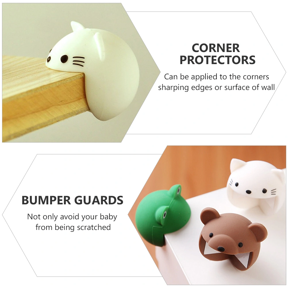 3pcs Adorable Safety Bumper Guards Baby Safety Corner Protectors Corner Covers