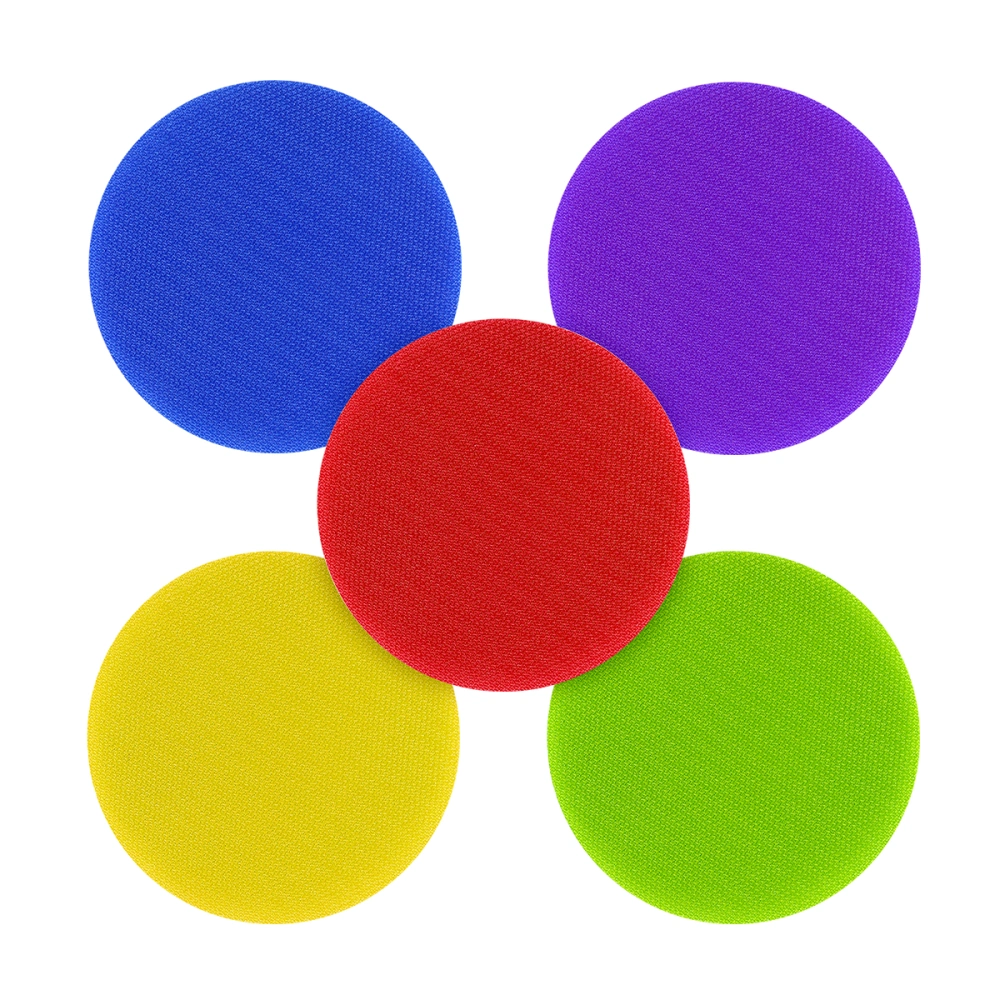 VORCOOL 30pcs Carpet Markers Classroom Colorful Circles Stickers Children's Game Training Supplies