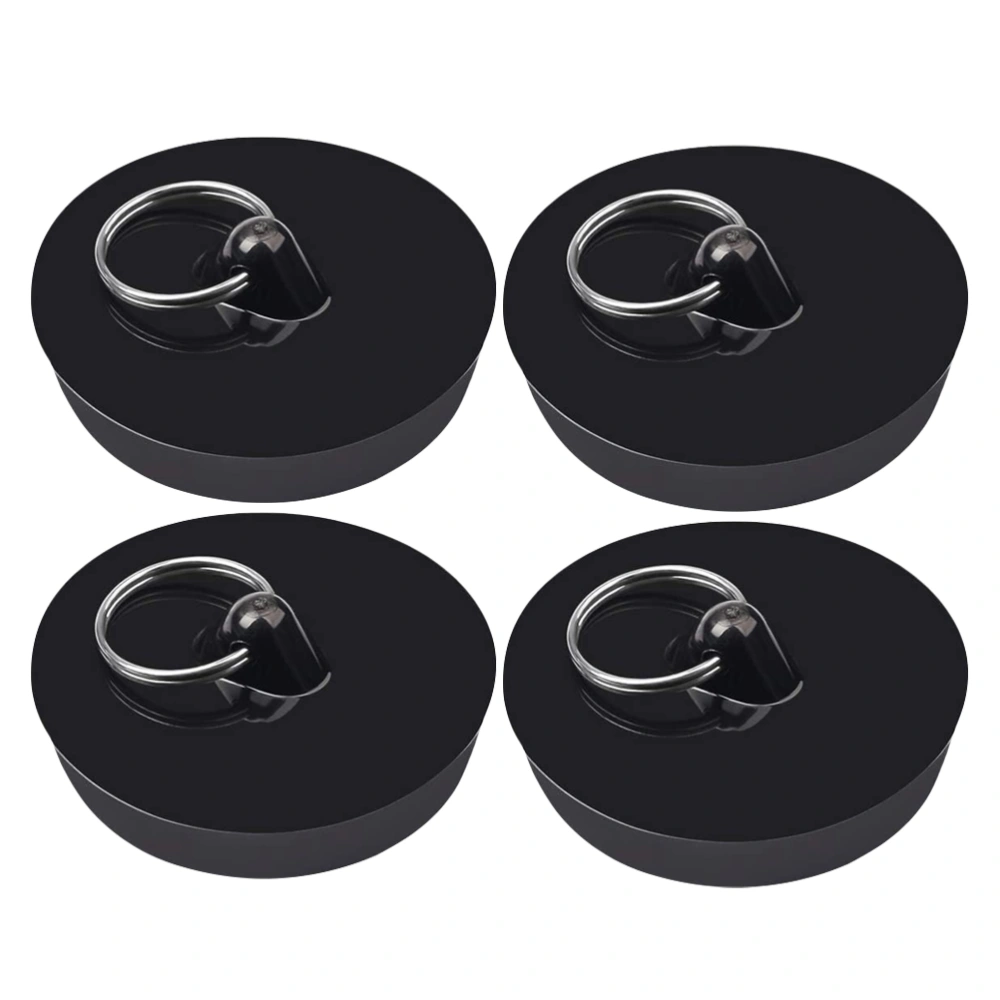 4Pcs Household Sink Plugs Underwater Sealing Plugs Hotel Bathroom Accessories