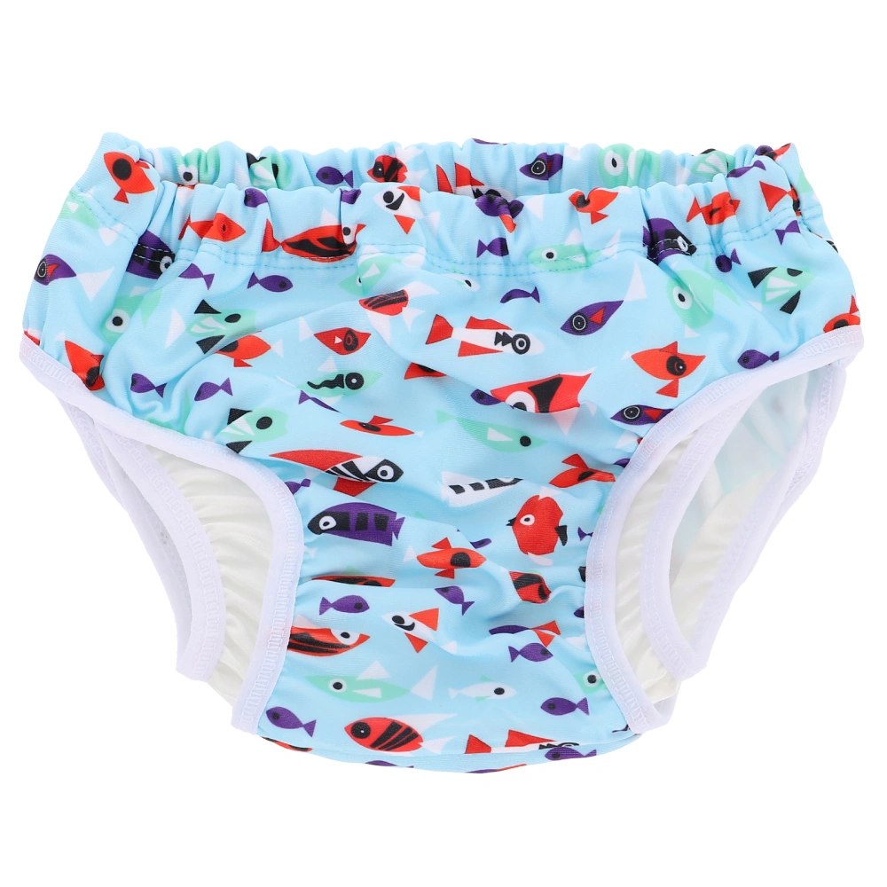 Printing Baby Swim Diaper Reusable Child Diaper Pants Toddler Pee Training Diaper