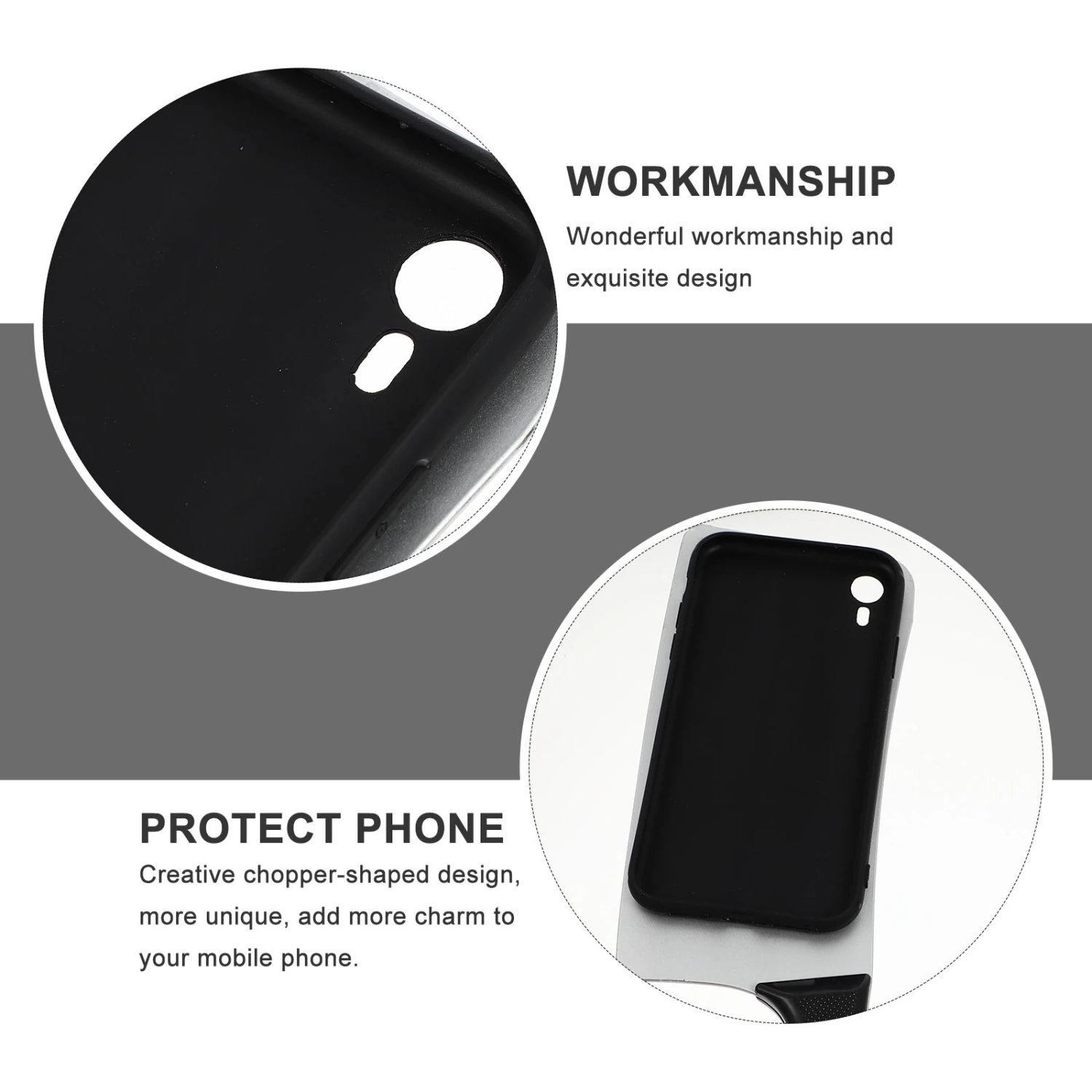 1pc Smart Phone Cover Anti-drop Phone Protector Compatible with iPhone XR