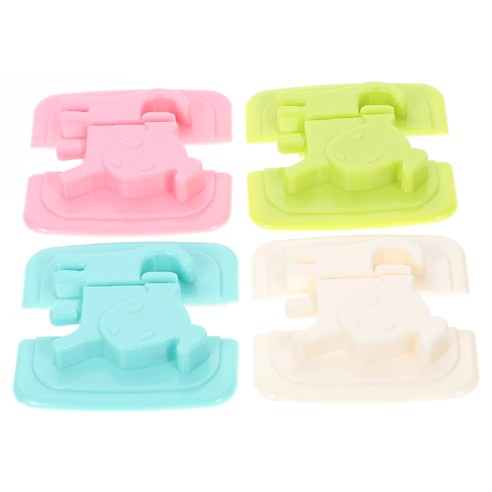 4pcs Baby Proofing Cabinet Locks Child Proof Cabinet Latches Fridge Locks Baby Proof