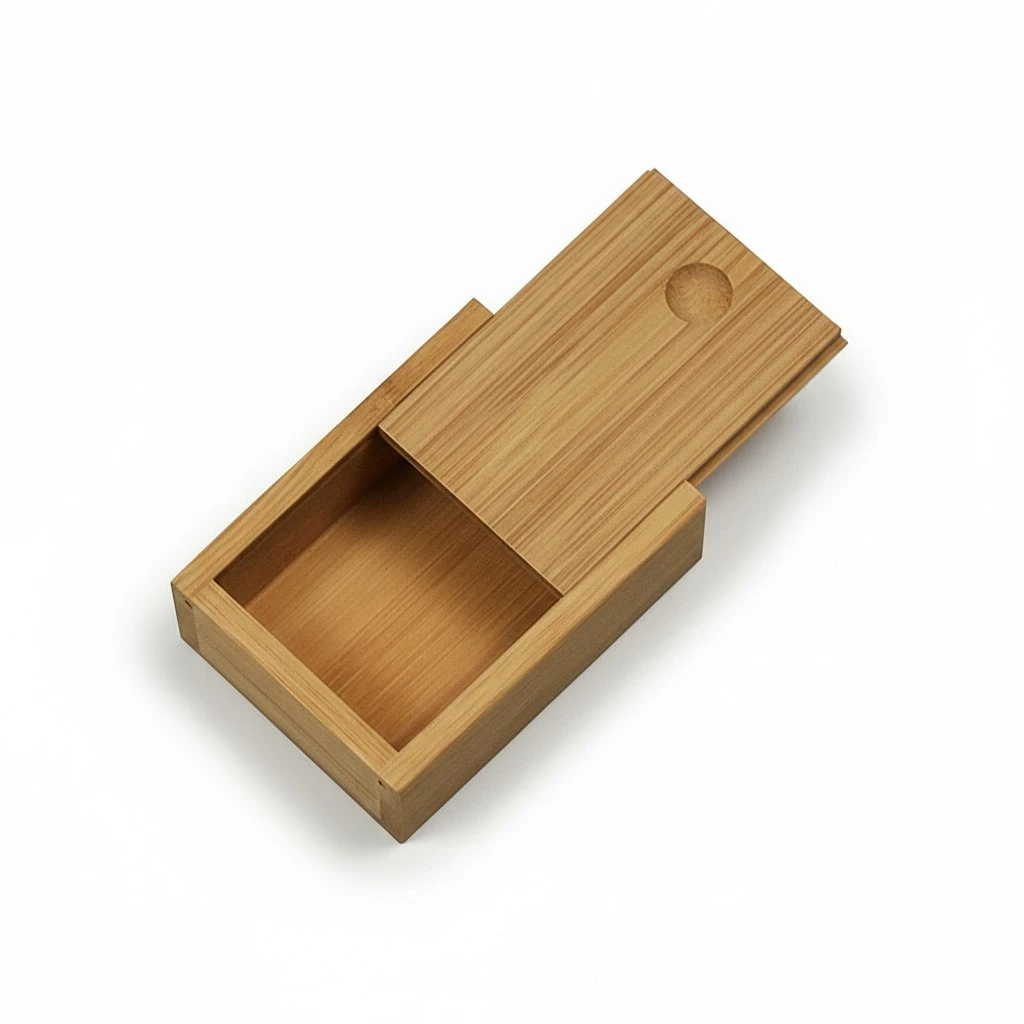 1Pc Bamboo Storage Boxes Storage Cases Jewelry Storage Boxes Makeup Storage Boxes