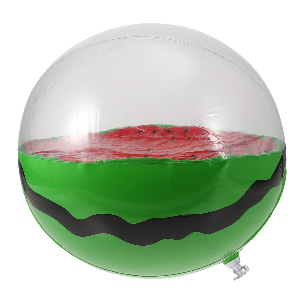 1Pc Watermelon Modeling Ball Inflating Beach Playing Ball Party Supplies