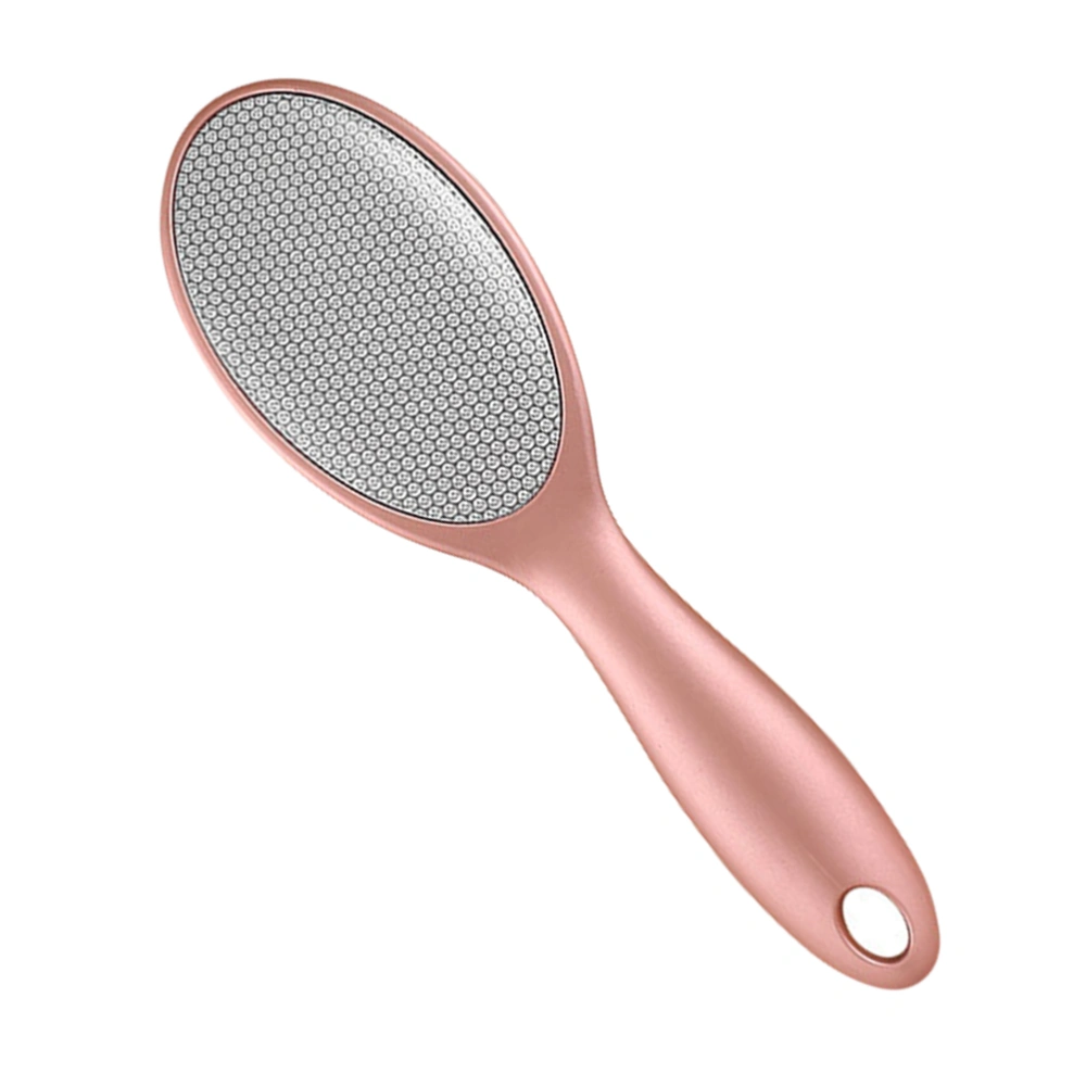 1pc Foot Care File Exfoliating Pedicure Tool Callus Remover Scrubber (Rose Gold)