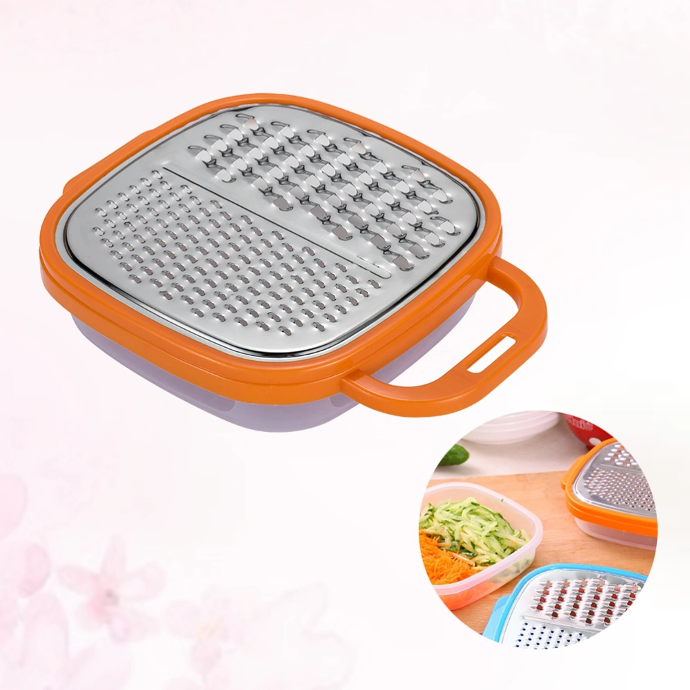 Kitchen Tool Home Cooking Potato Shredding Device Vegetable Grater Cutter Slicer (Orange)