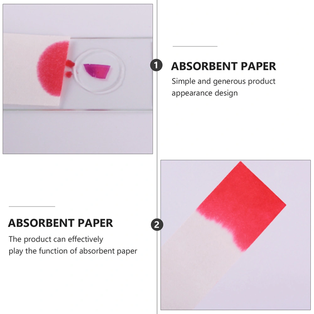 1 Set  Experiment Filter Paper Laboratory Absorbent Paper Absorbing Paper