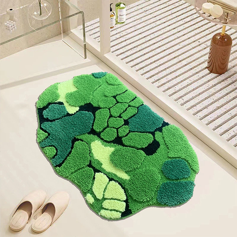 Special-shaped Carpet Flocking Bedside Blanket Door Mat