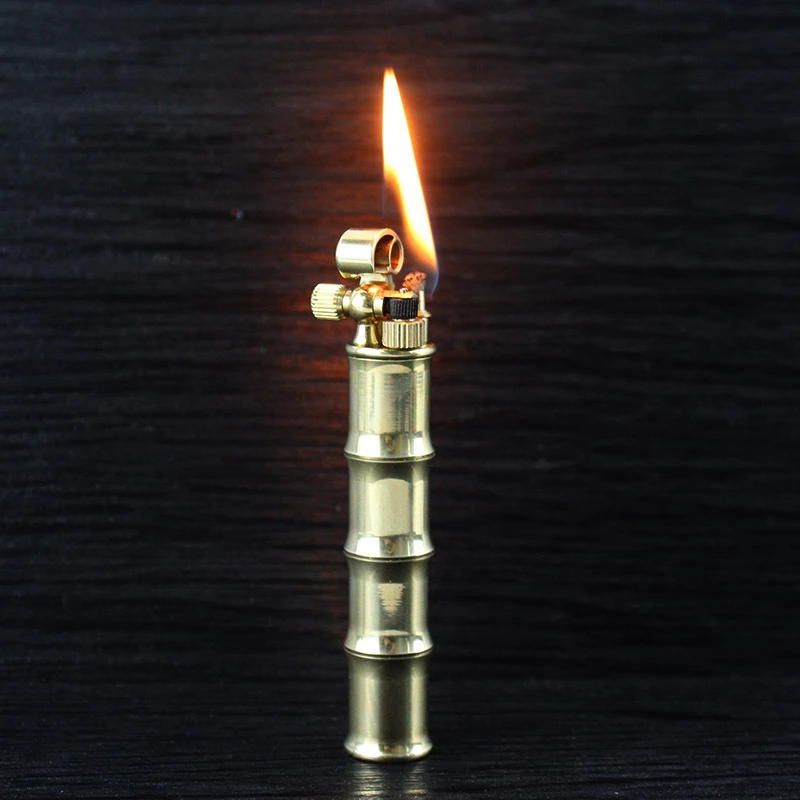 Lucky Bamboo Pure Copper Kerosene Lighter