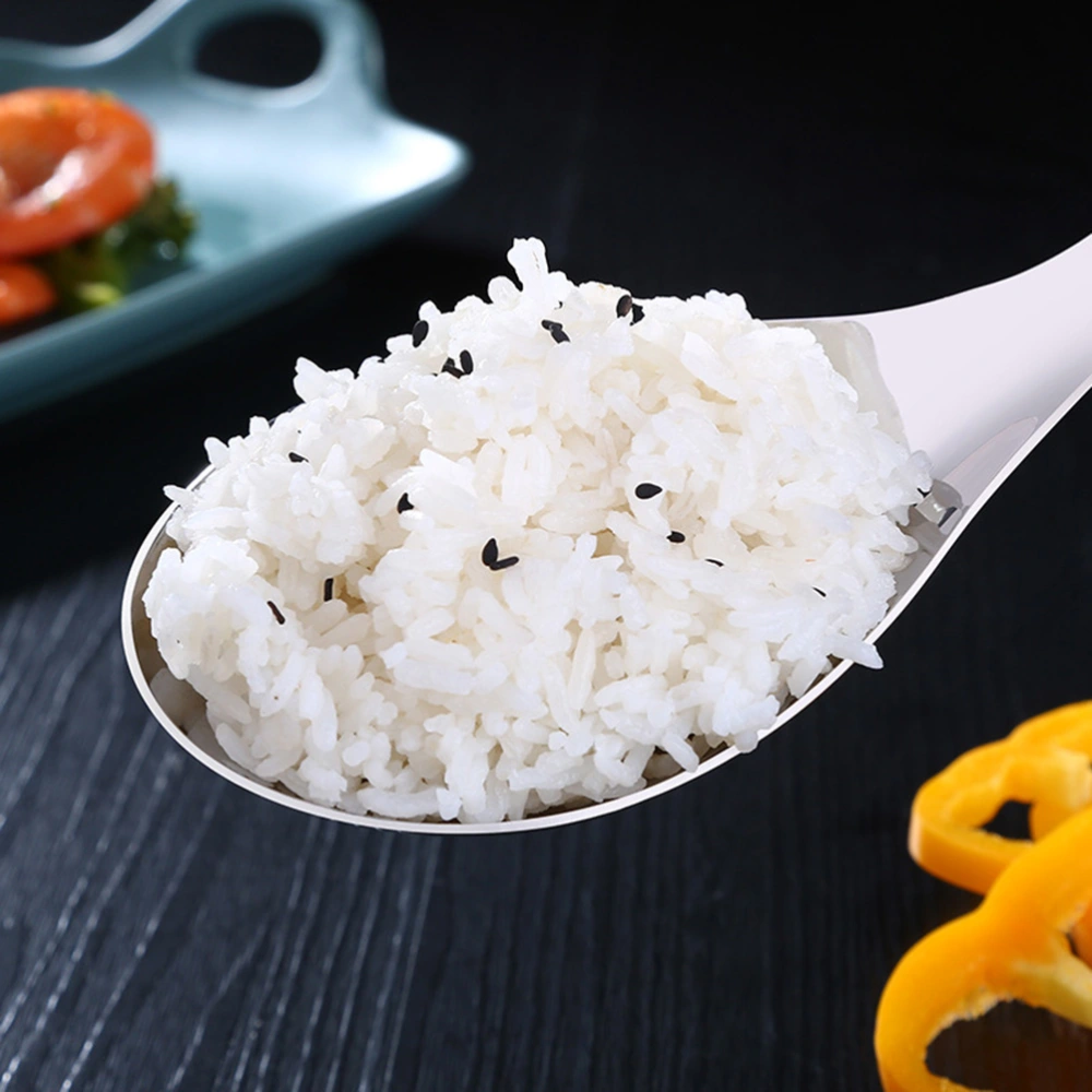 Stainless Steel Rice Spoon Soup Scoop Food Serving Spoons Kitchen Utensil Tableware for Home Restaurant