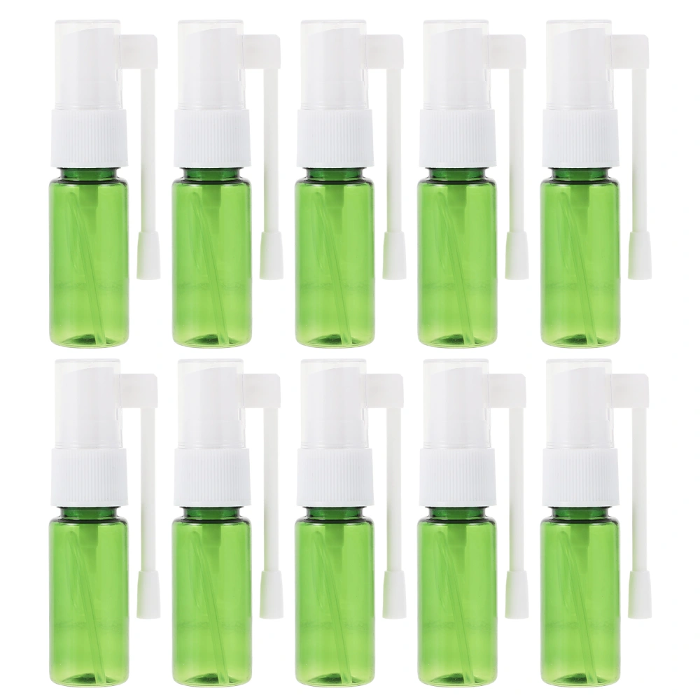 10Pcs Spray Bottle Containers Nasal Spray Bottles Traveling Liquid Bottles