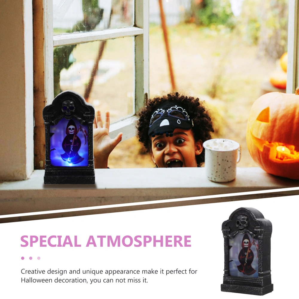 2Pcs Decorative Halloween Lantern Children Portable Light Scene Layout Prop