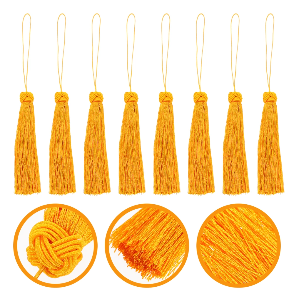 8pcs Tassels for Crafts Exquisite Tassels for Hats DIY Hanging Accessories