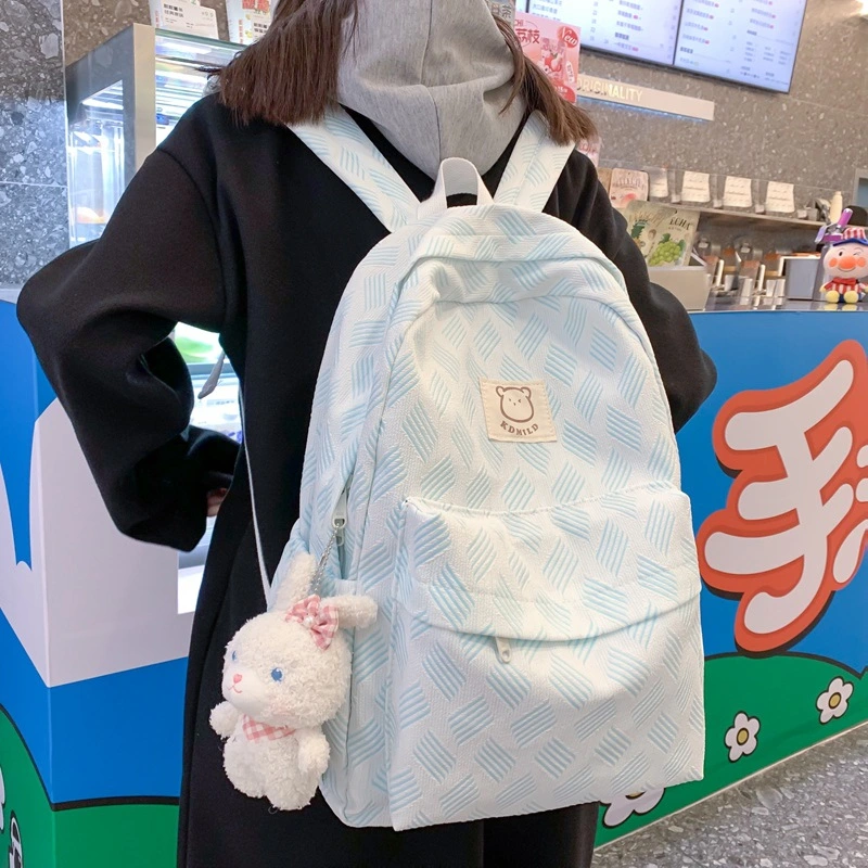 Japanese Backpack Junior High School Students Simple