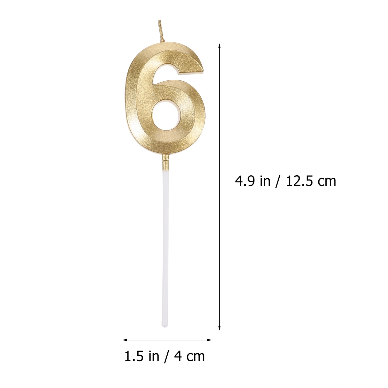 1 Set 16th Birthday Candles Number 1 6 Candles Cake Numeral Candles Cake Decor
