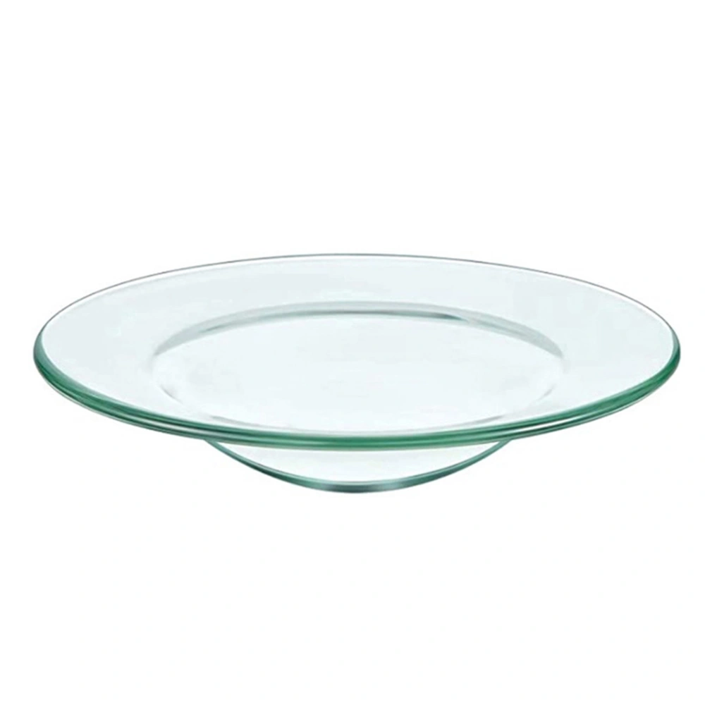 Transparent Glass Dish Essential Oil Saucer Essential Oil Plate Glass Saucer