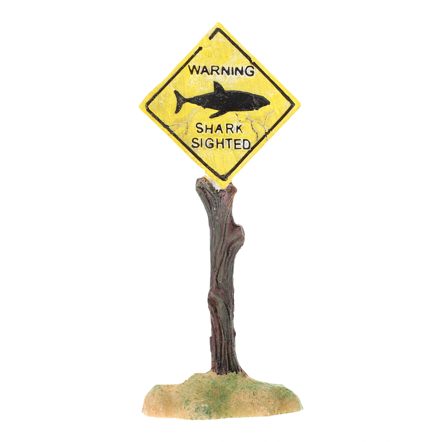 1Pc Aquarium Decoration Yellow Board Aquarium Decor Aquarium Landscape Craft